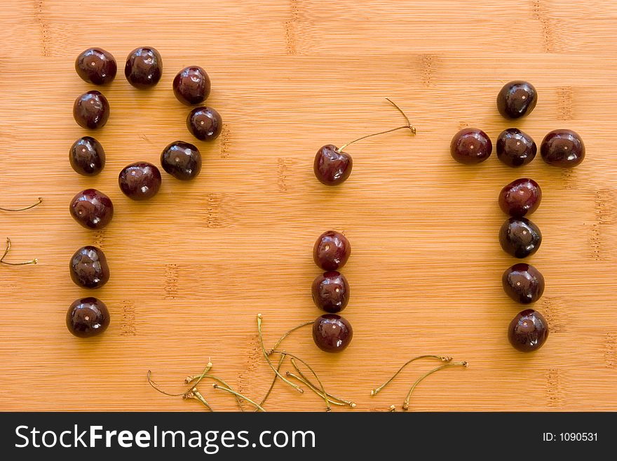A group of grapes feeling like the pits.