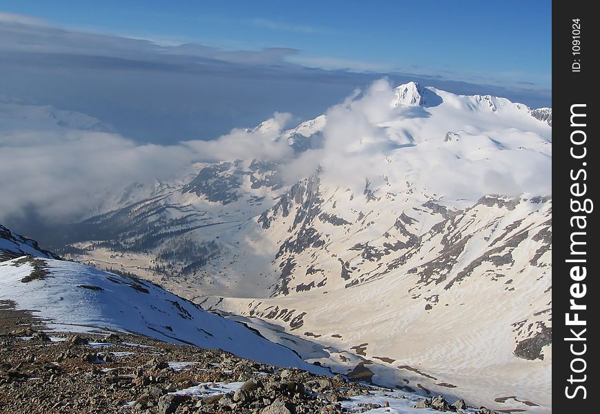 Mountain landscape. Mountain landscape