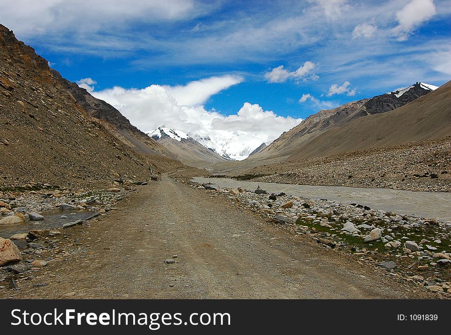 Photo on route to Everest Base Camp 1. Photo on route to Everest Base Camp 1