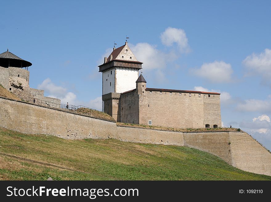 Fortress in Narva, Estonia