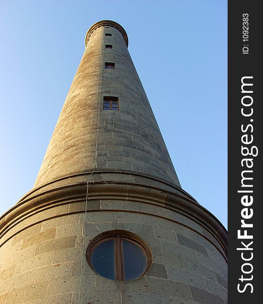 Lighthouse at sunset