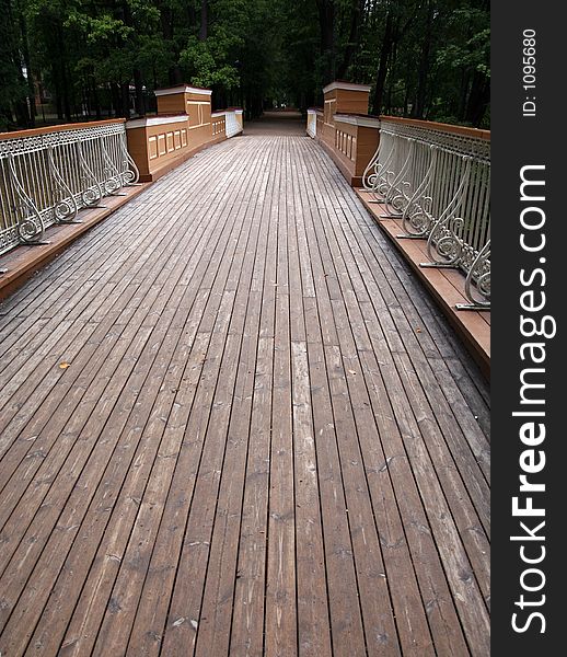 Angels bridge in Tartu, Estonia