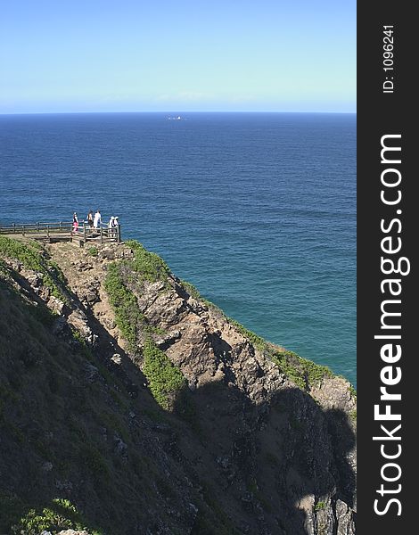 Rugged Australian coastline, Byron Bay. Rugged Australian coastline, Byron Bay