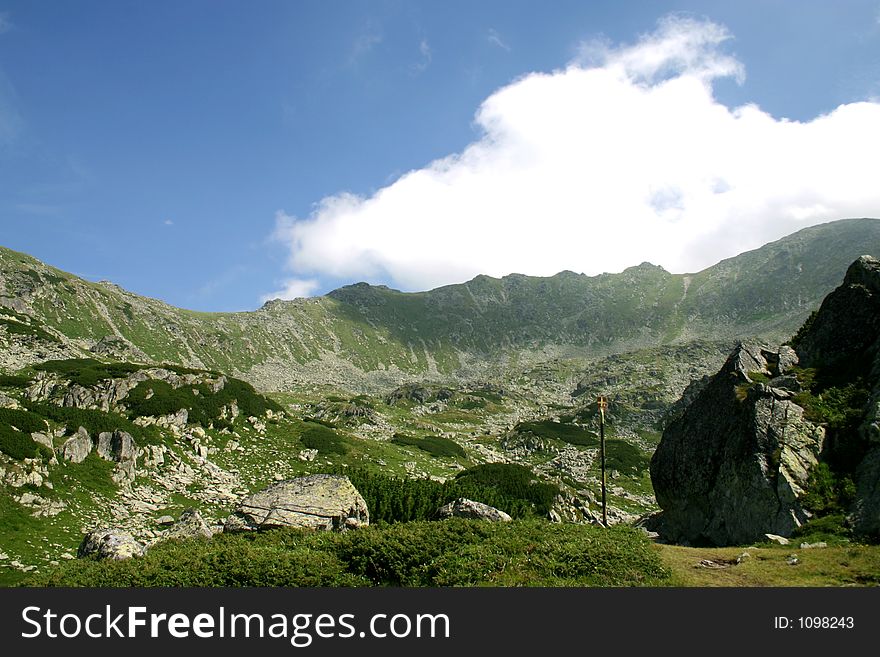 Sharp peaks in Retezat mountains - Romania