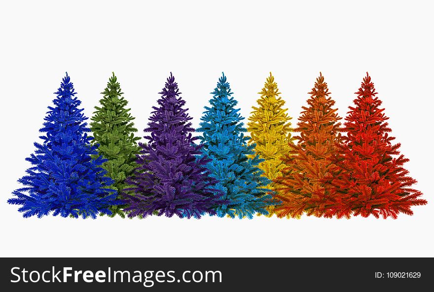 Christmas Tree, Purple, Tree, Christmas Decoration