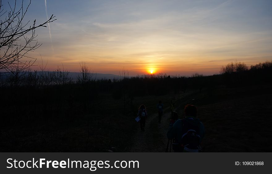 Sky, Sunrise, Sunset, Sun