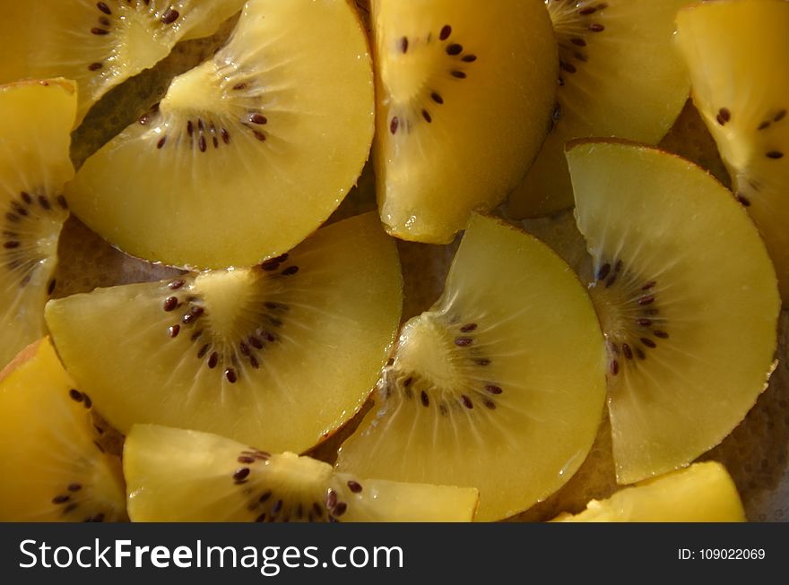 Kiwifruit, Yellow, Fruit, Ananas