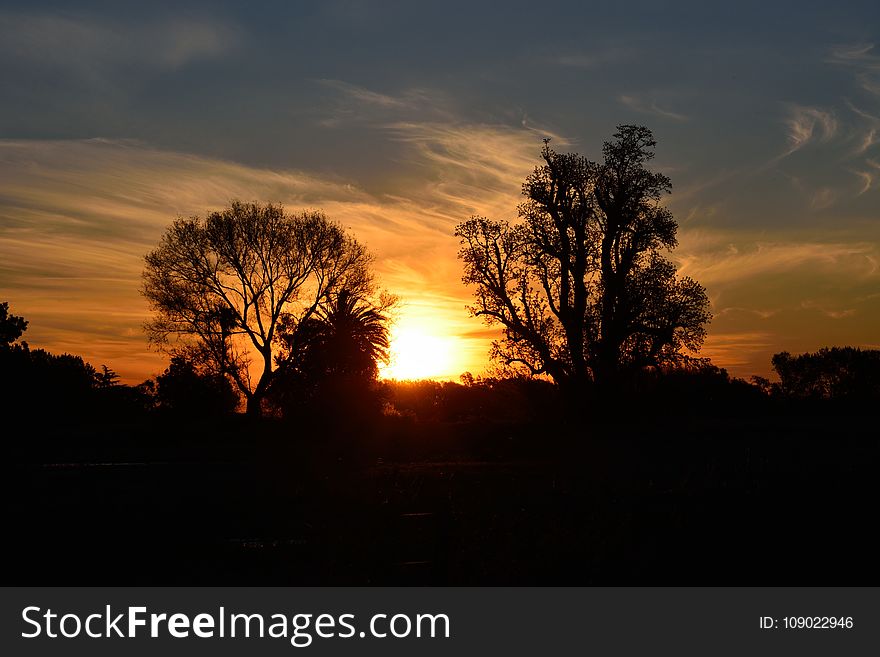 Sky, Sunset, Sun, Sunrise