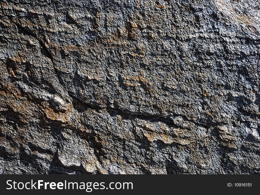 Close up of a stone texture
