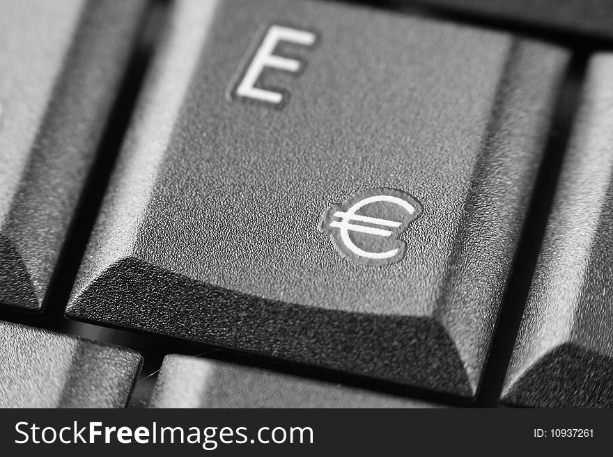 Euro symbol on the keyboard