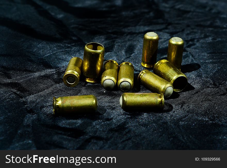 Metal, Bullet, Gun Accessory, Brass