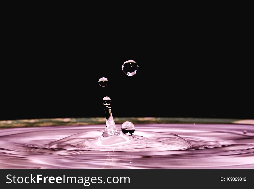 Water, Drop, Macro Photography