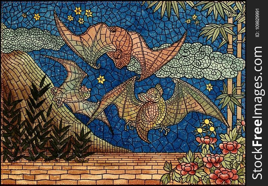 Art, Mosaic, Tapestry, Pattern
