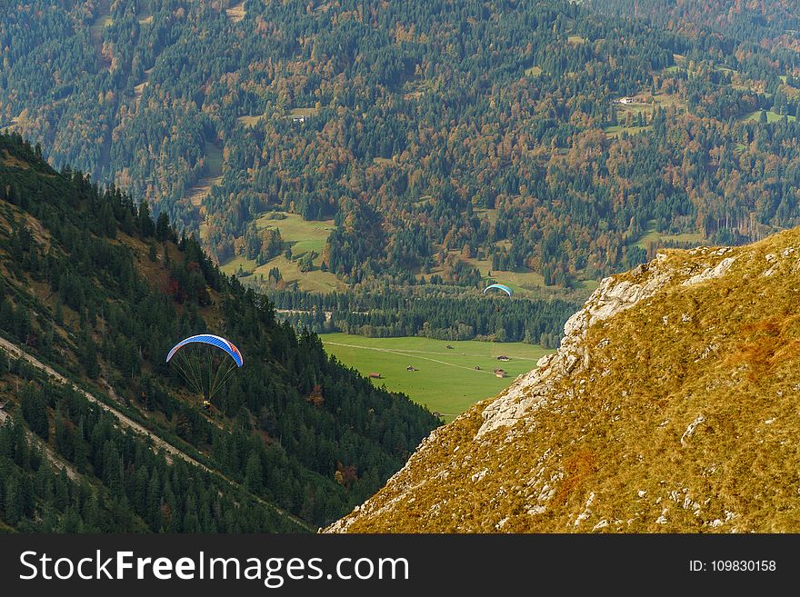 Mountainous Landforms, Mountain Range, Ridge, Mountain Pass