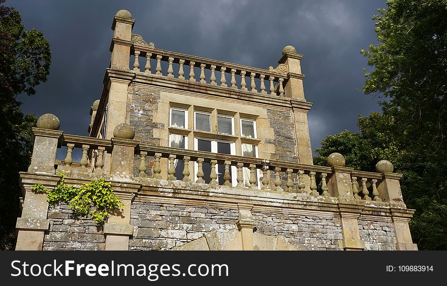 Ancient, Architecture, Balcony