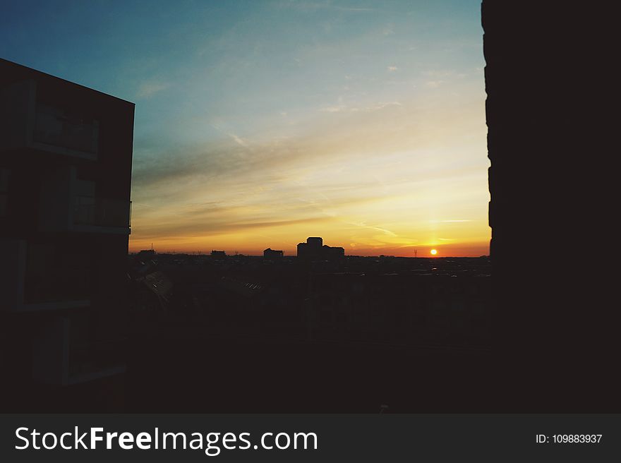 Brickwalls, Clouds, Dark