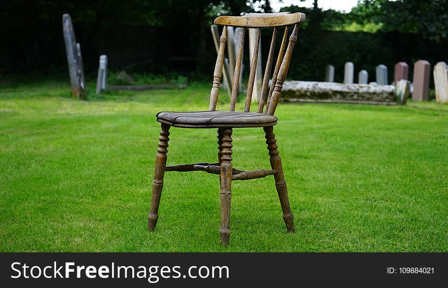 Cemetery, Chair, Countryside