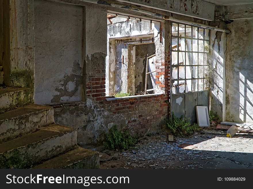 Abandoned, Building, Architecture