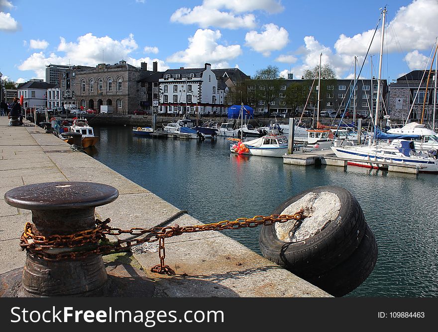 Bay, Boats, Buildings