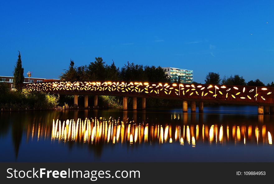 Architecture, Bridge, Buildings