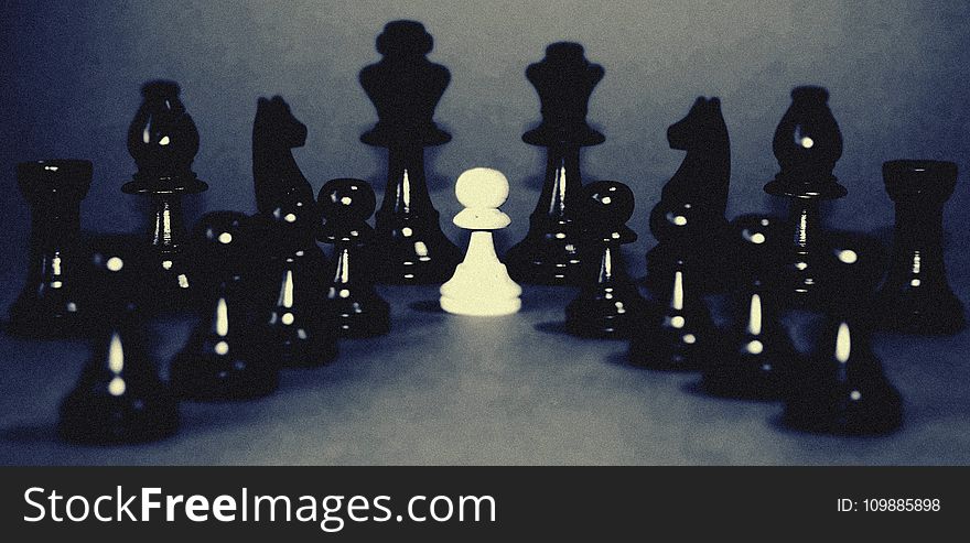 Black, Chess, Pieces
