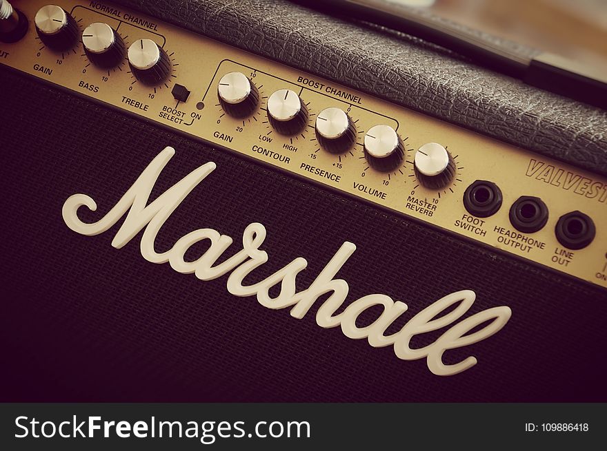 Marshall Black Guitar Amplfier