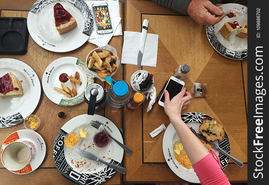 Breakfast, Brown, CafÃ©