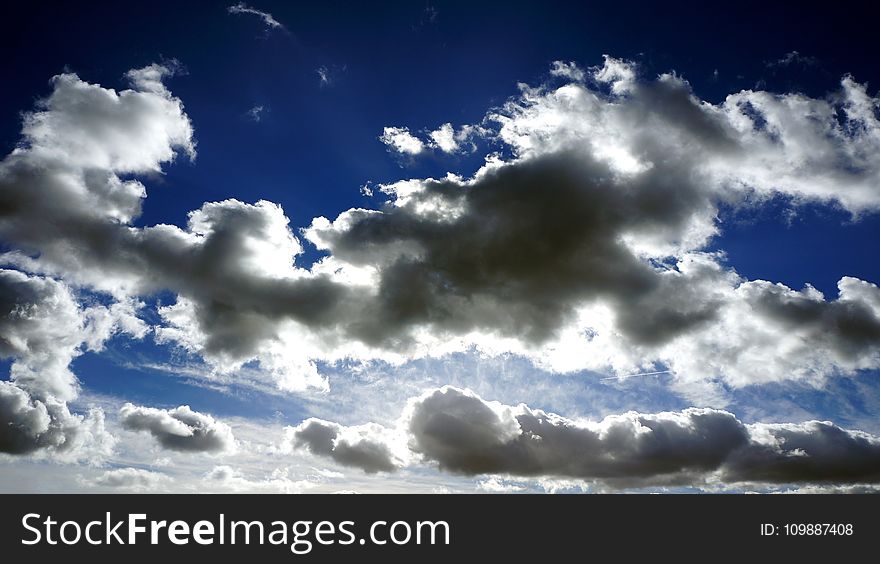 Blue, Sky, Cloudiness