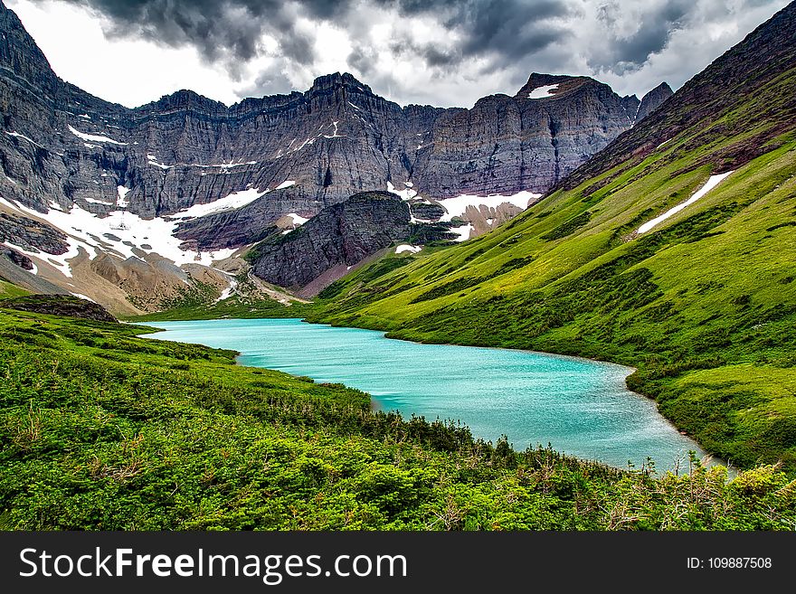 Alpine, Canyon, Clouds