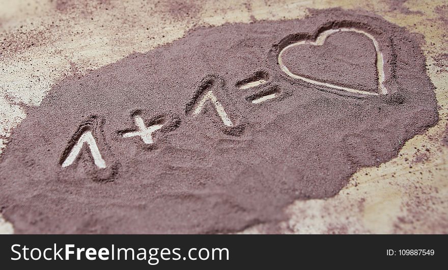 Gray 1+1 = Heart Sand
