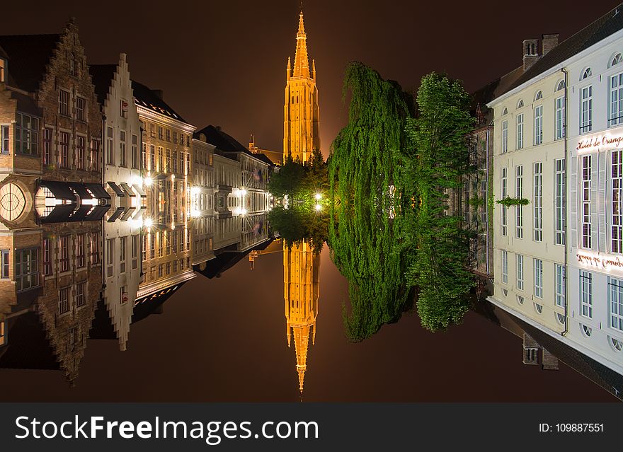 Architecture, Building, Dark