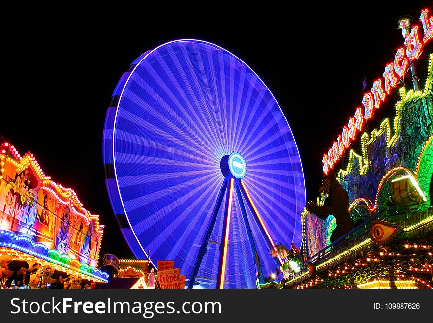 Amusement, Park, Background