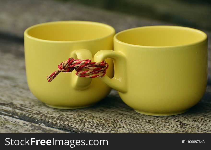 Ceramic, Cups, Knot