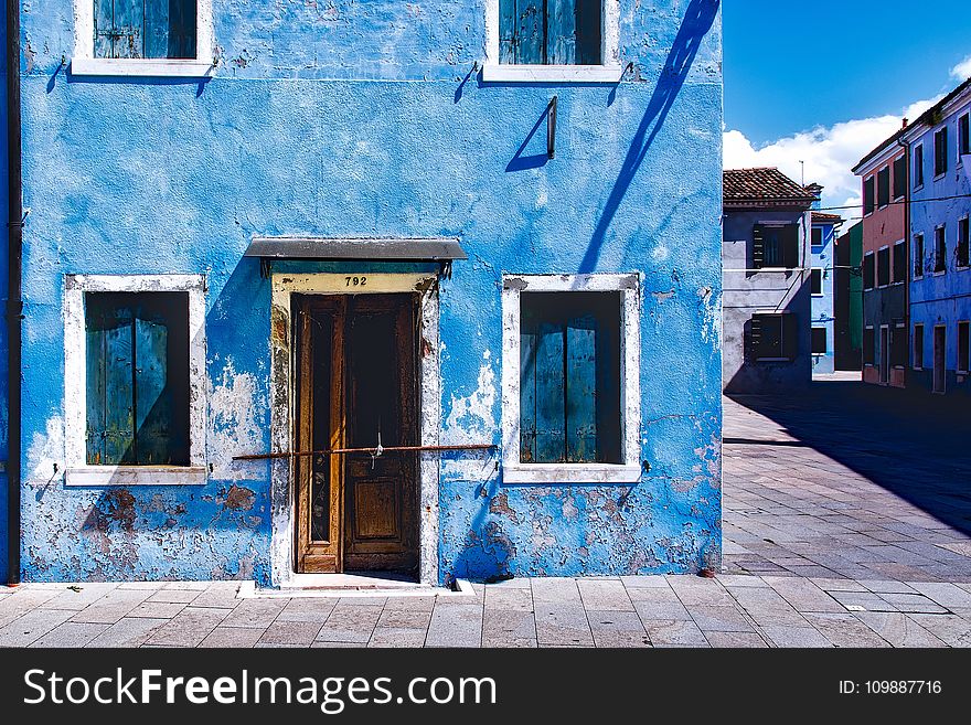 Abandoned, Alley, Architecture