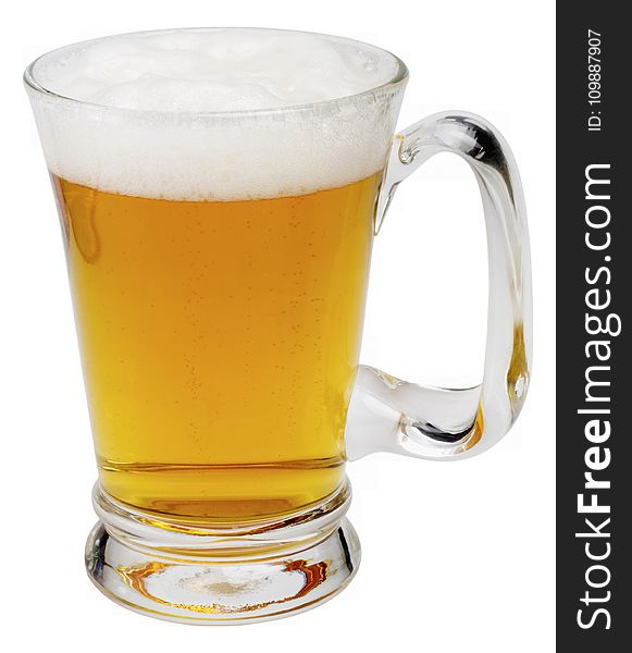 Clear Beer Glass