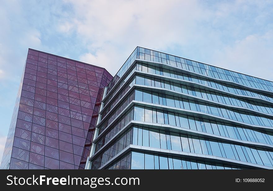 Architecture, Blue, Building