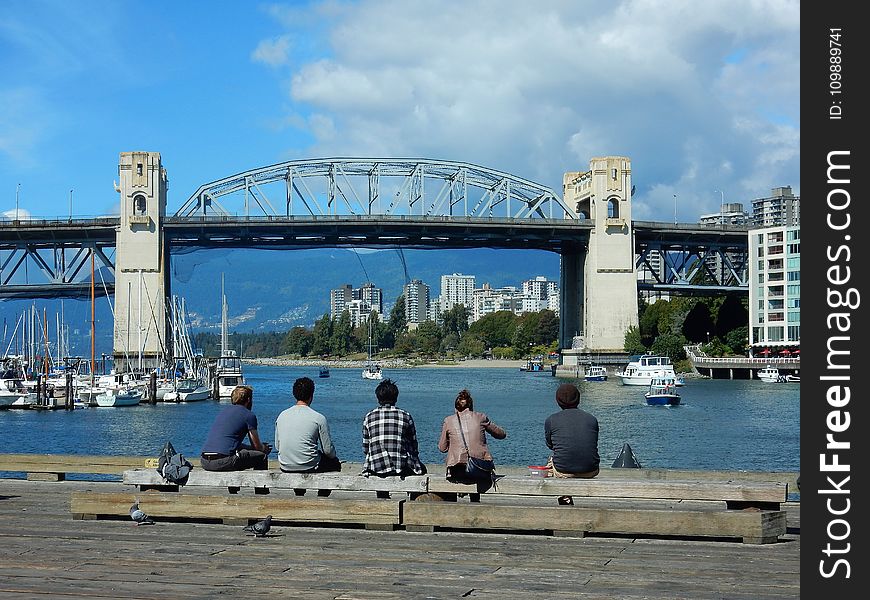 Tourists at Harbor