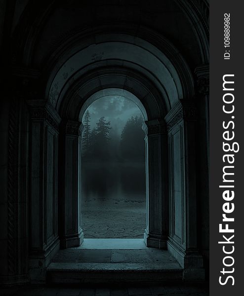 Arch, Architecture, Dark