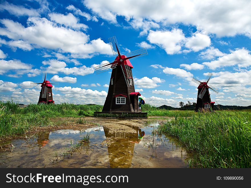 Agriculture, Architecture, Blue