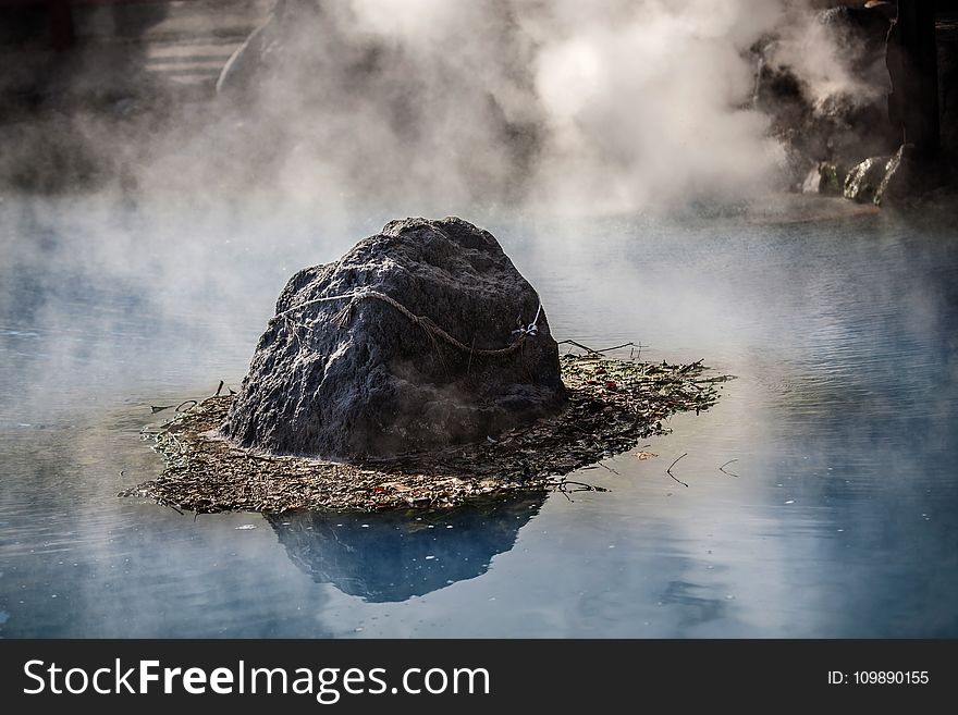 Dawn, Eruption, Fog