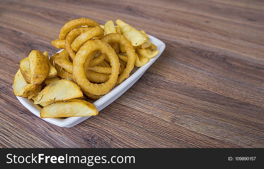 Food, Onion, Rings