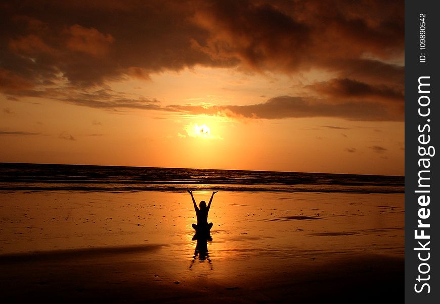 Backlit, Balance, Beach