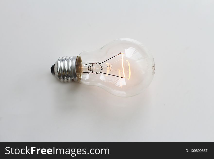 Bright, Bulb, Close-up