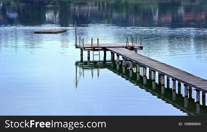 Boardwalk, Boat, Bridge