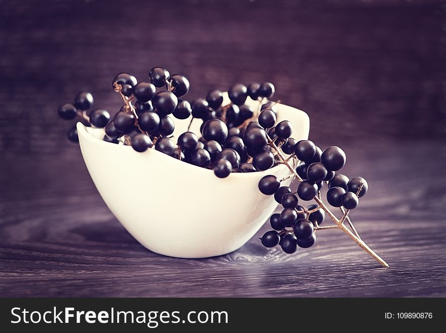 Berries, Blueberry, Bowl