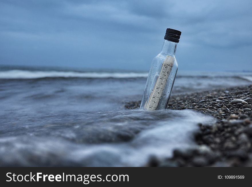 Beach, Bottle, Cold