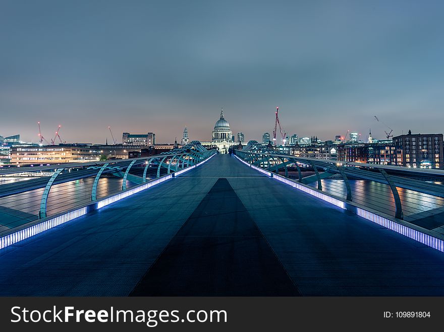 Architecture, Bridge, Buildings