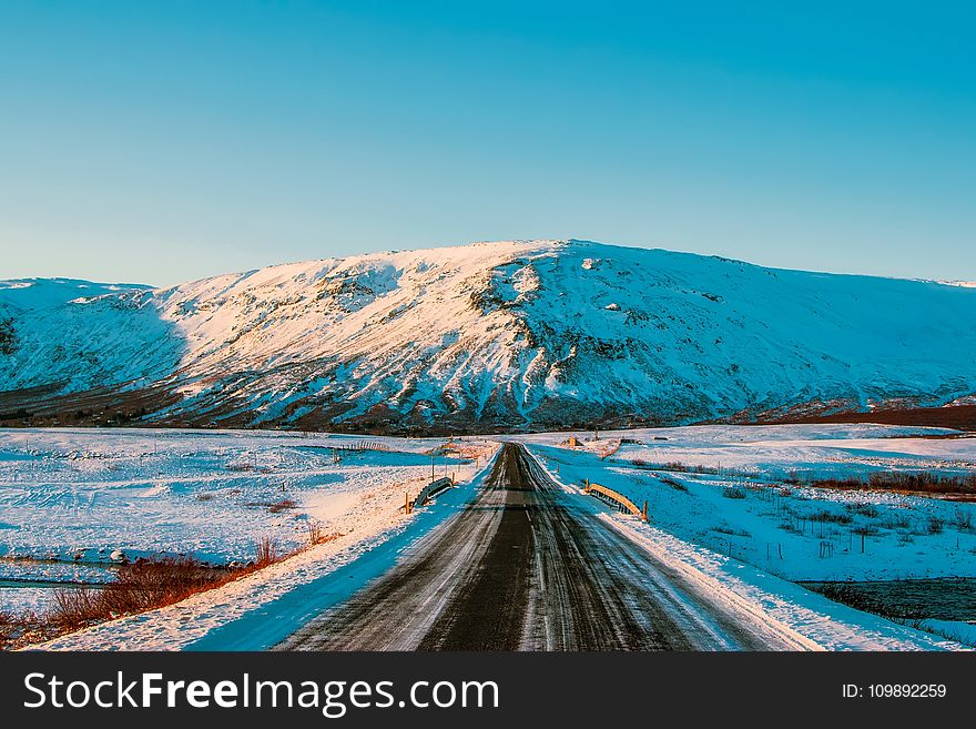 Beautiful, Cold, Landscape