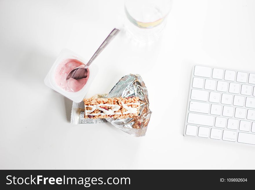 Apple, Keyboard, Breakfast