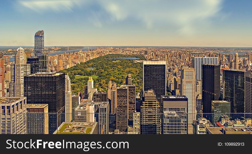 Aerial View of Cityscape